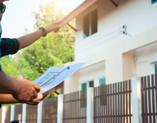 ACORAH vous apporte son expertise lors de la visite du bien immobilier.